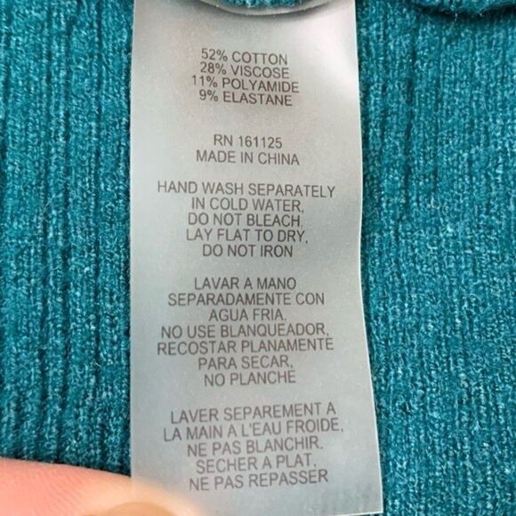 Vila Milano Women’s Size 1X Dolman Sleeves Ribbed Knit Sweater - Picture 10 of 11